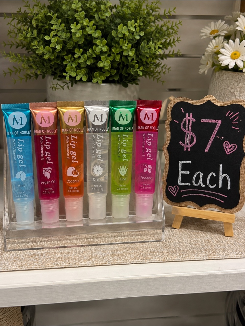 ✴️New✴️Lip Gel - Hydrating Clear Lip Gels in Assorted Colours and Flavours